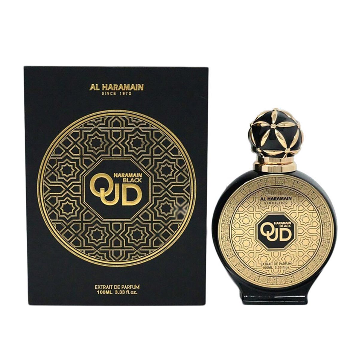 Al Haramain Black Oud Extracto De Perfume 100Un